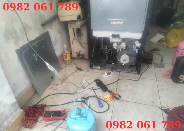 Sửa tủ lạnh LG nháy đèn báo lỗi 